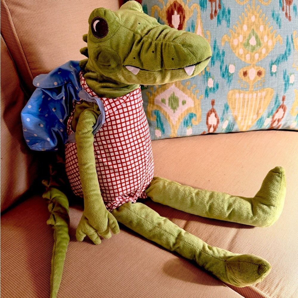 IKEA Crocodile with Backpack Plush